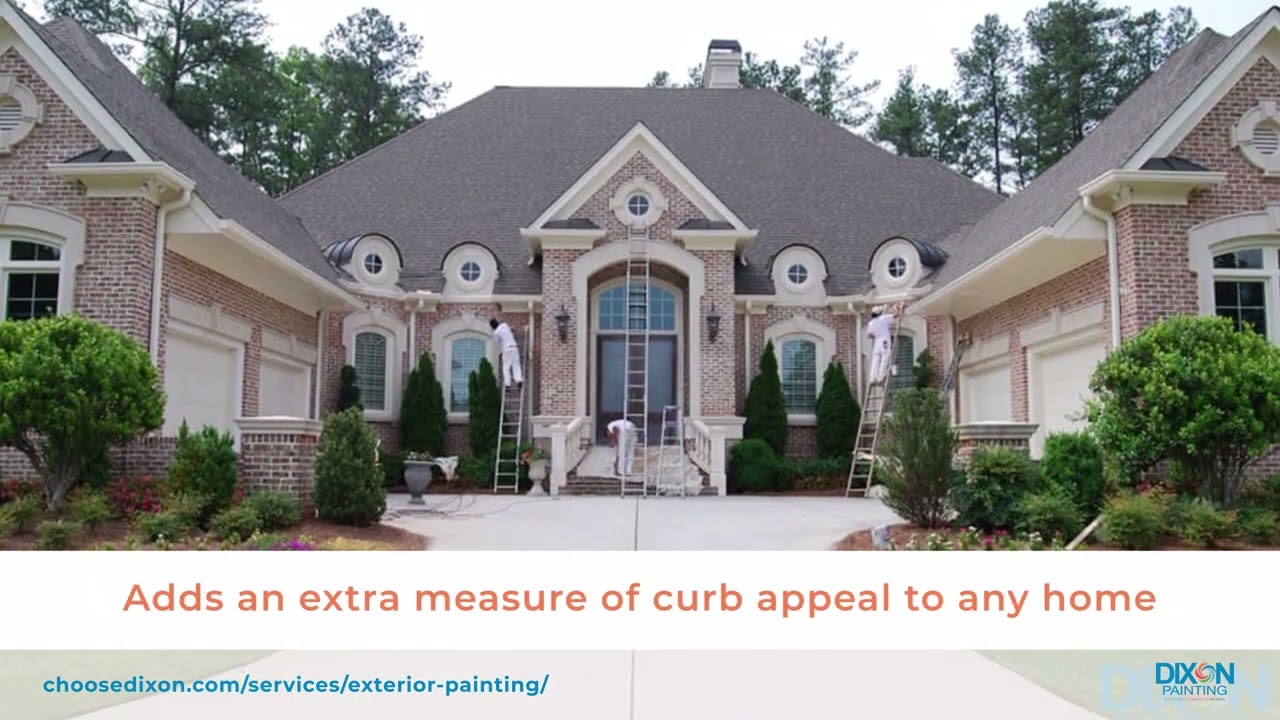 Exterior House Painting Service in Georgia - Dixon Painting #contractor #realestate
