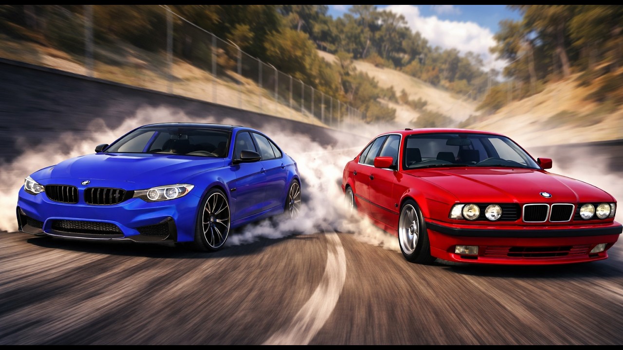 old tuned BMW vs new basic BMW