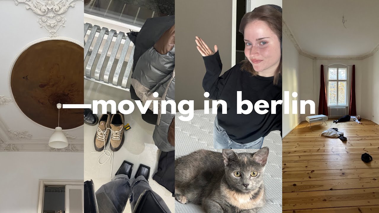 moving into my dream apartment in berlin VLOG