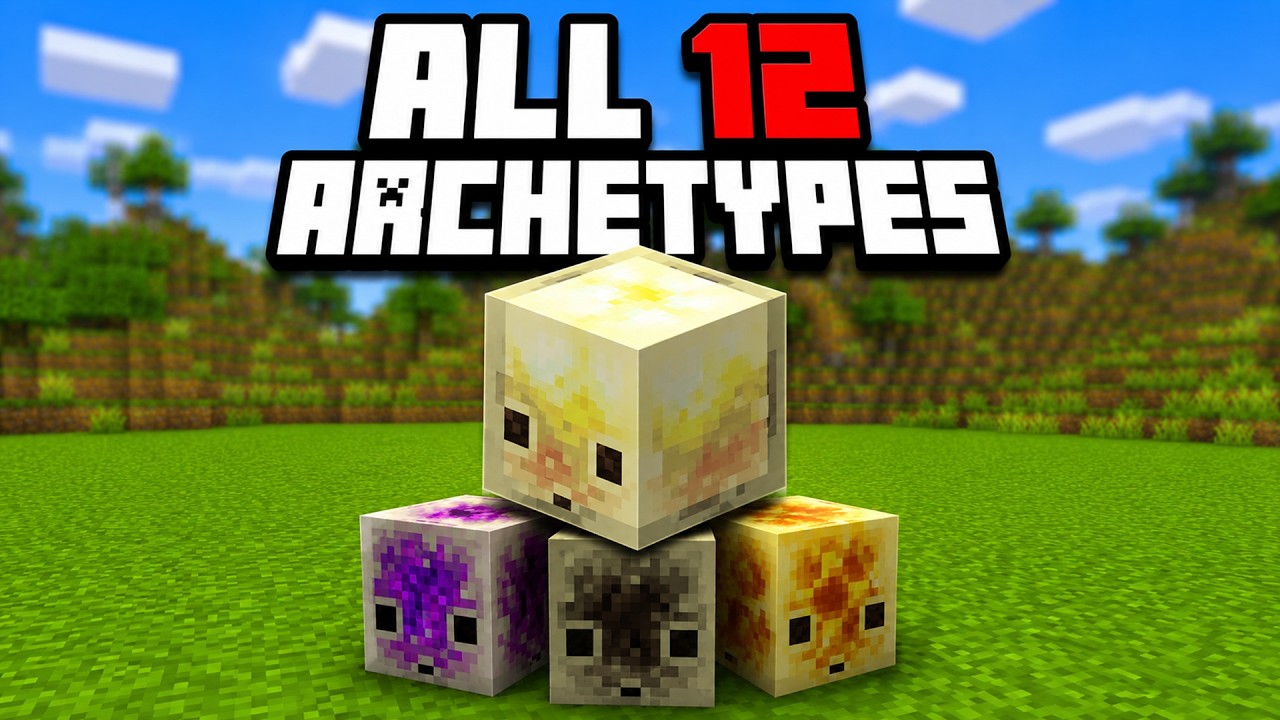 All 12 Sulfur Cube Archetypes Explained | Minecraft Chaos Cubed