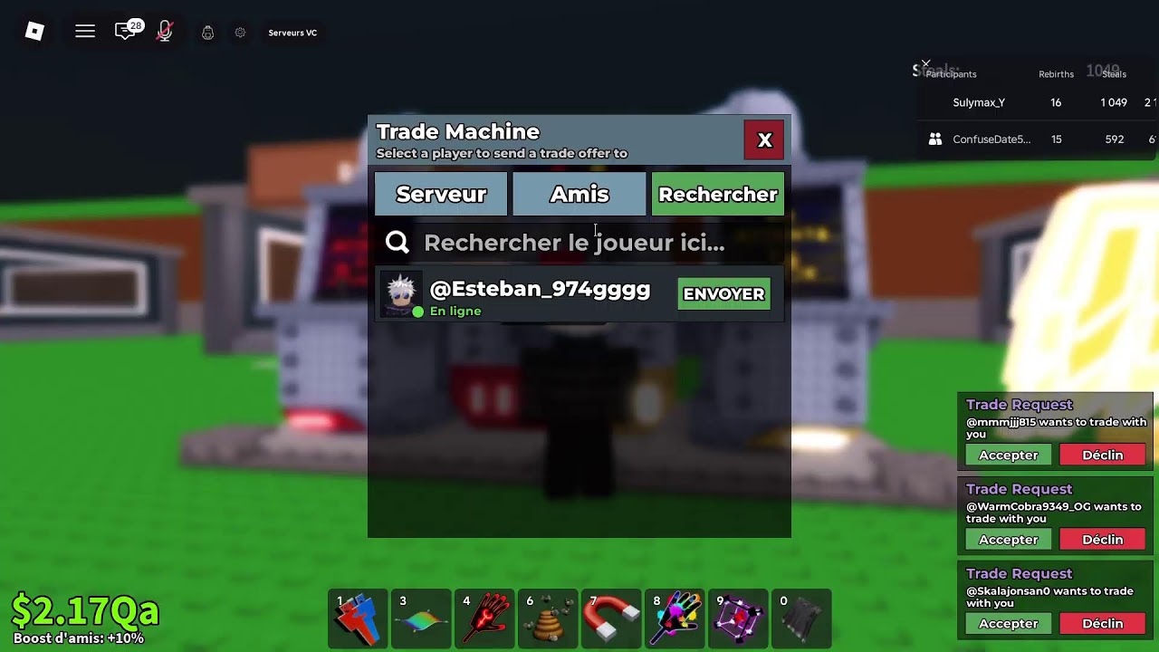 🚨live sab chill trade Machine (sulymax_Y)