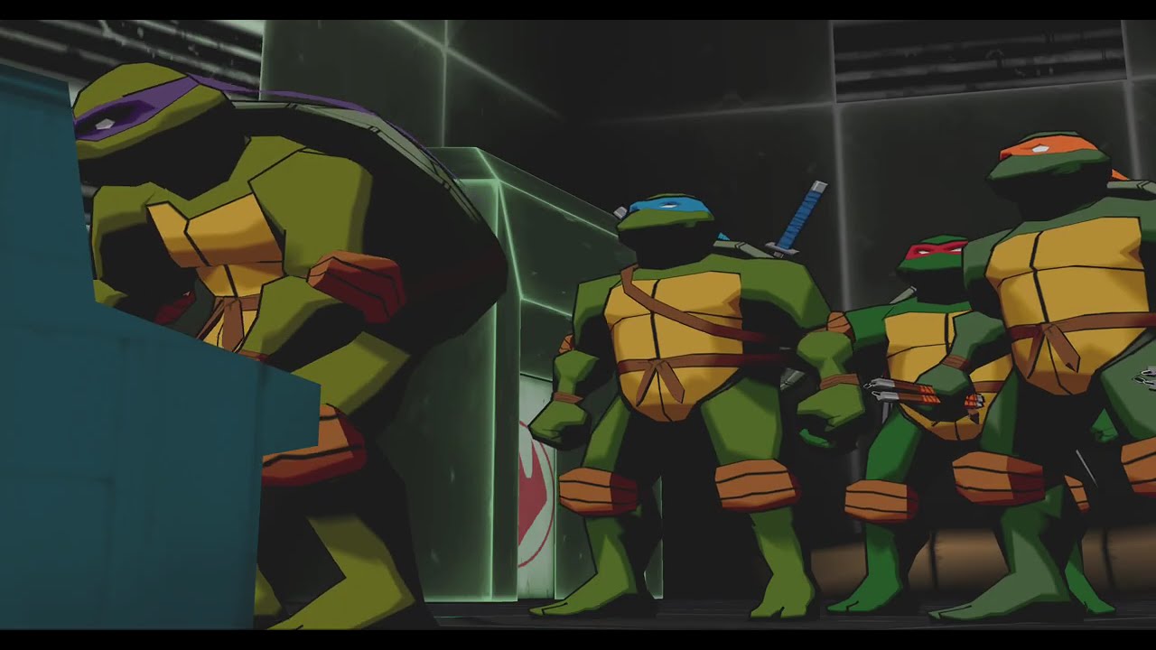 Видео игрового процесса Teenage Mutant Ninja Turtles на PS2 от Kriticon, часть 24.