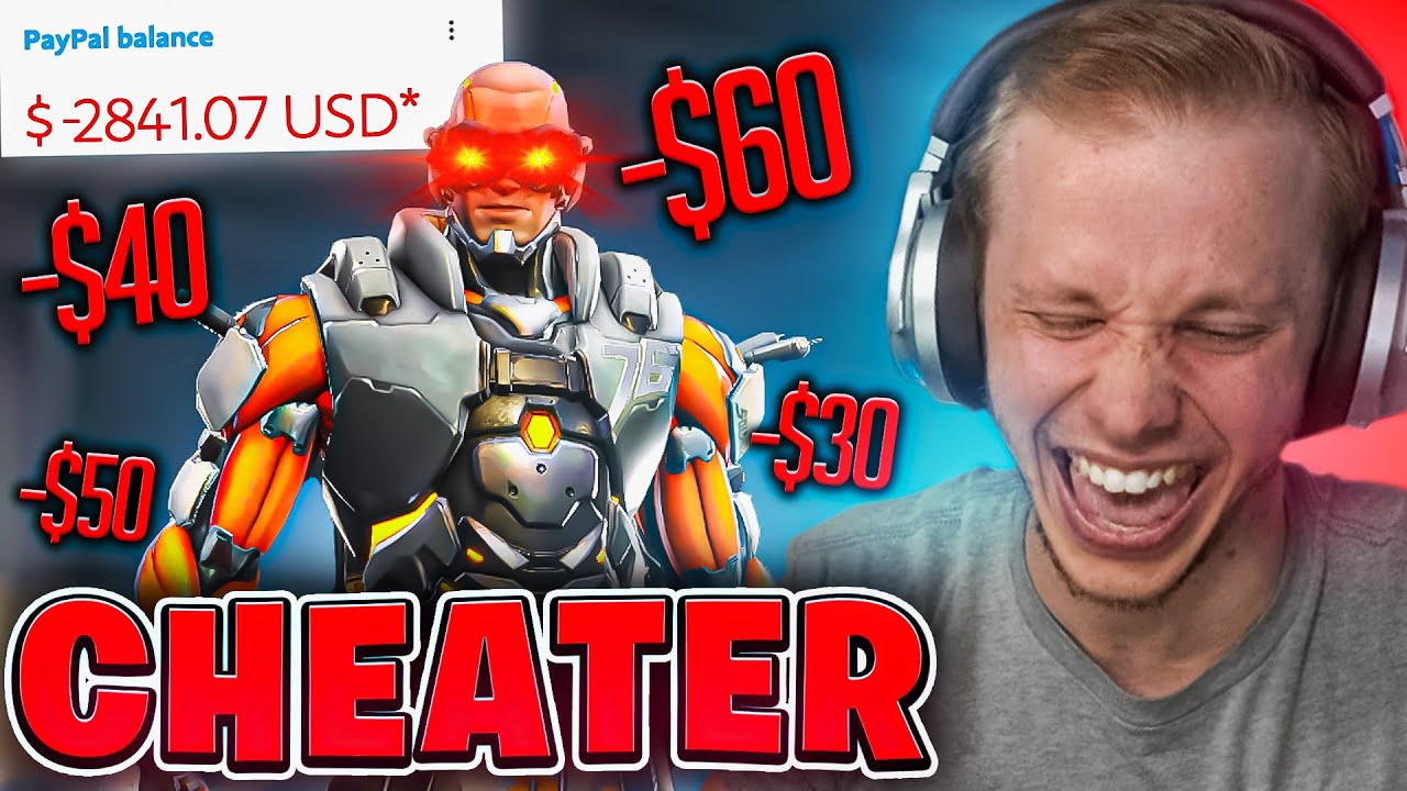 Я наблюдал, как читер ОТОРВАЛСЯ, покупая ОБЛИКИ в Overwatch 2...