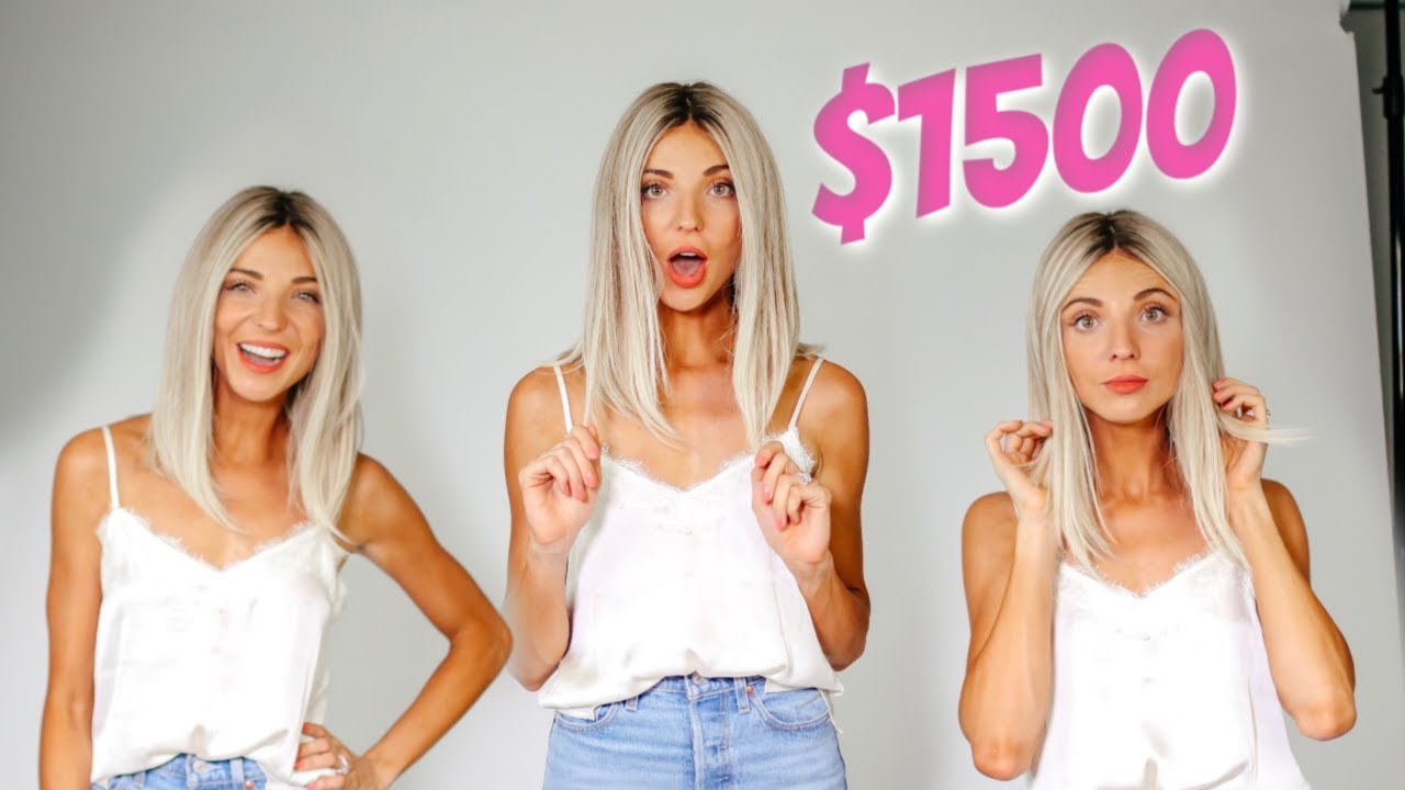 MY HUSBAND SURPRISED ME WITH A $1500 WIG!