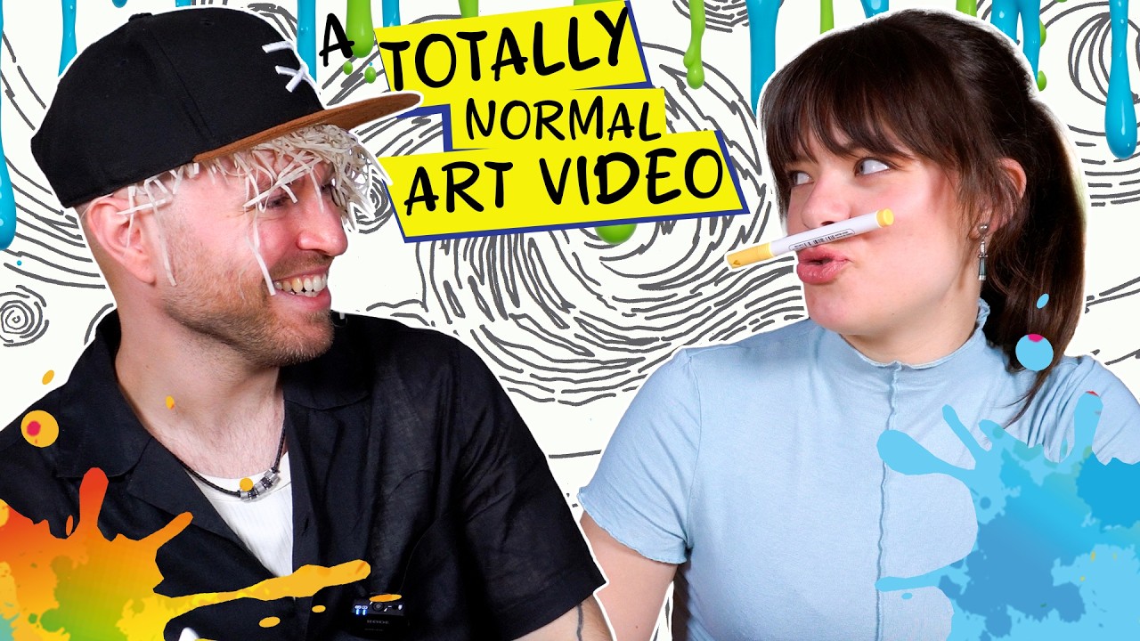 Professional Artist VS Amateur - PAINT MARKERS... Ends in CHAOS