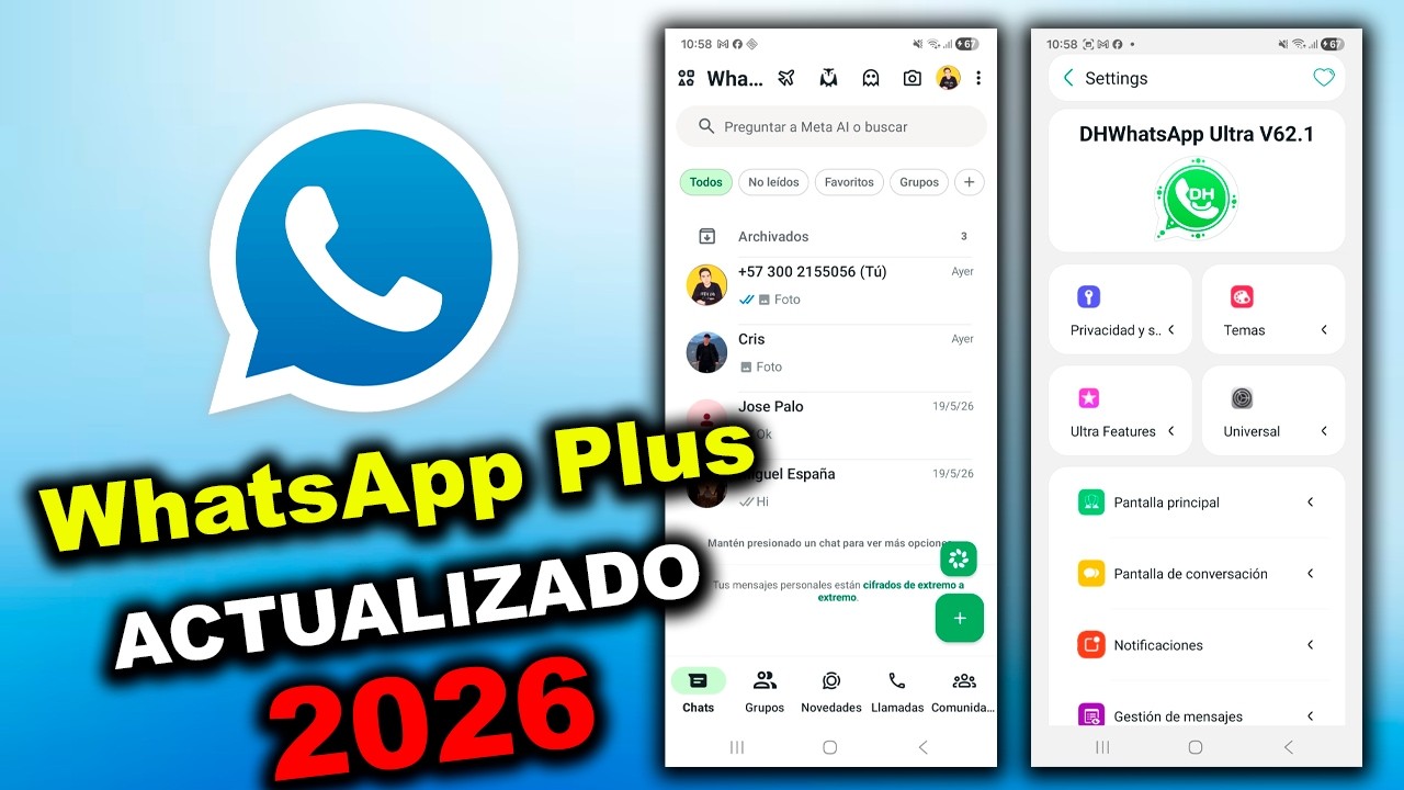 New✅ WhatsApp Plus 2026: New UPDATE for Android!!
