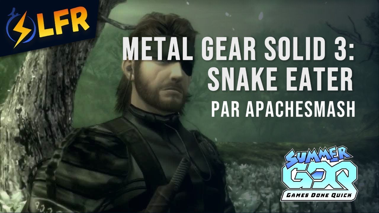 Metal Gear Solid 3:Snake Eater en 1:15:38 (European Extreme - Invisible Enemies & Bosses) [SGDQ2025]