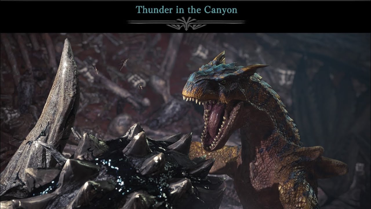 Monster Hunter World: Iceborne Cutscene 76 - Tigrex Intro