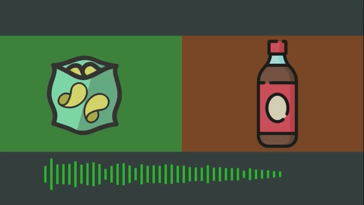 ASMR potato chips eating and fizzy soda