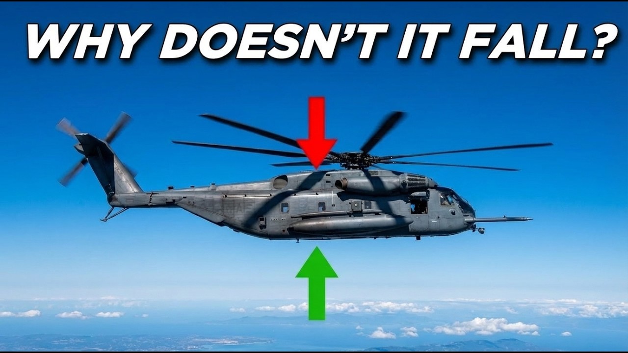 How Does a 20-Ton Helicopter Stay Airborne?
