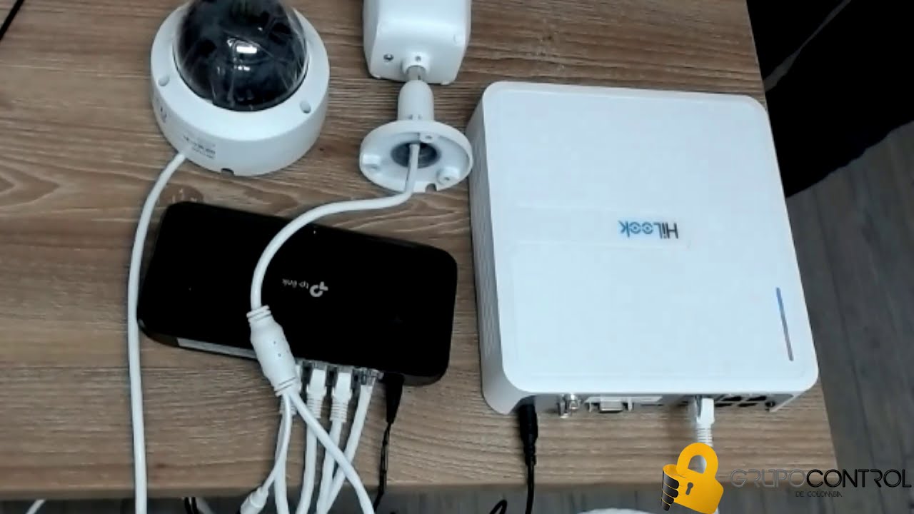 Configuración y gestión en interfaz WEB de NVR PoE HiLook