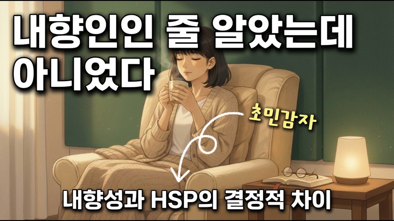 뇌과학이 말하는 초민감자(HSP)의 진짜 특징