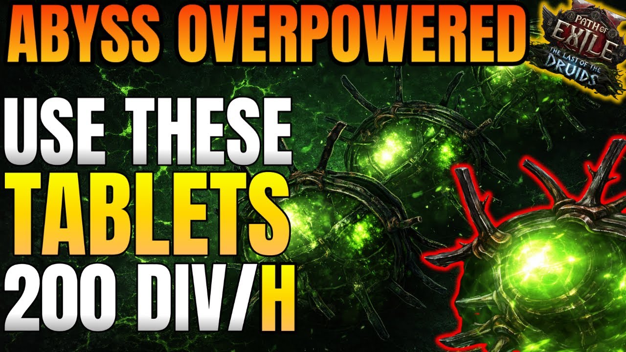 [PoE 2] Crazy Abyss Farming Strategy - Rarity Farming ~ Make Thousands of Divines in Path of Exile 2