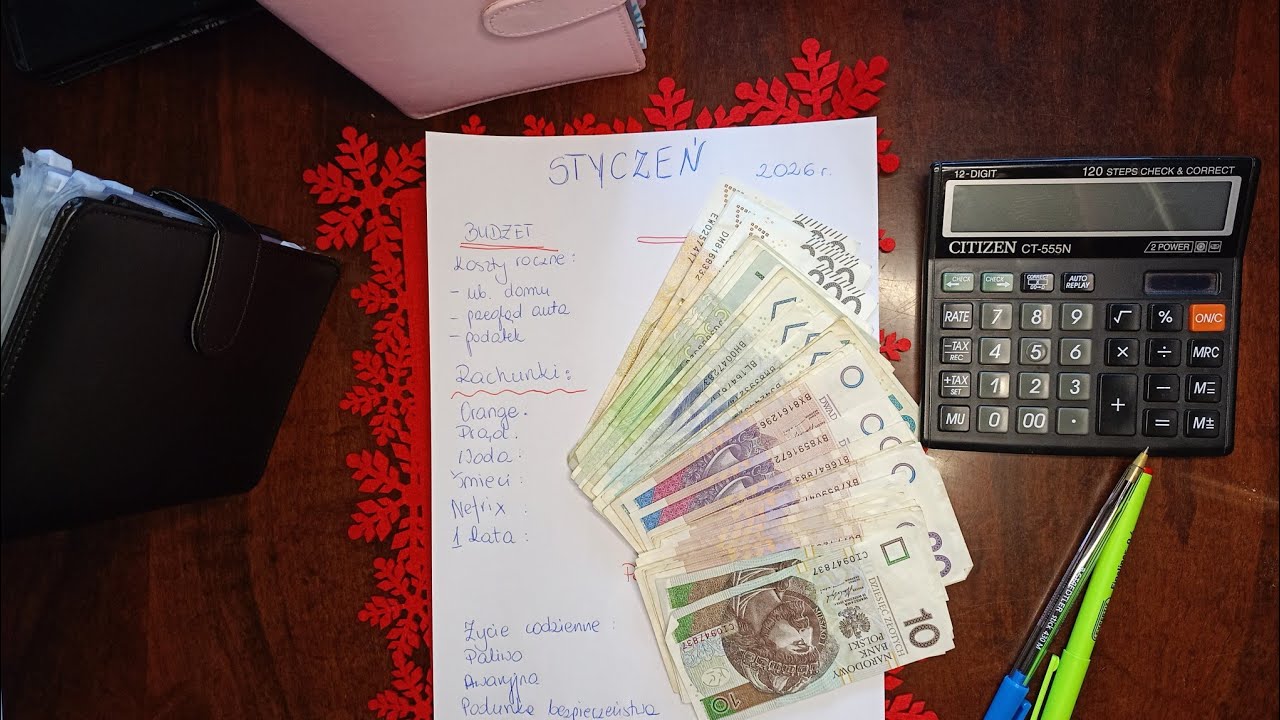 Planowanie budżetu na Styczeń 2026r.Zaczynamy!