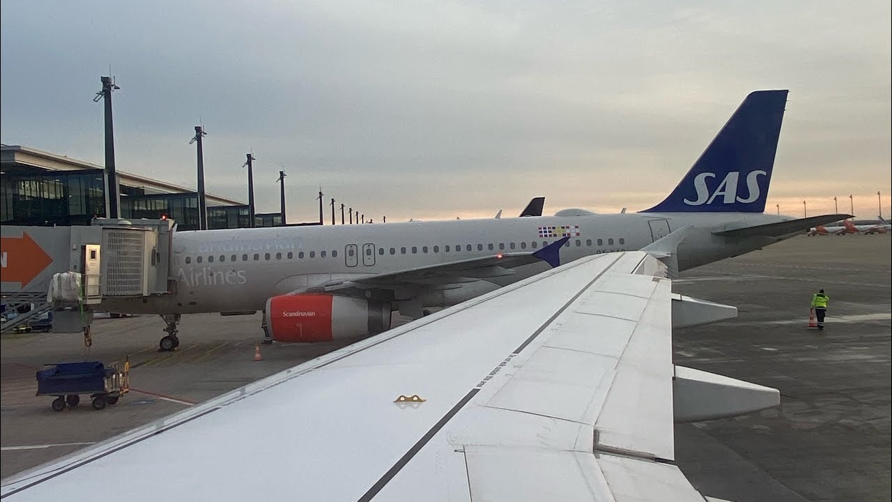 Lufthansa A320 Pushback Berlin Brandenburg Airport 2023/4K