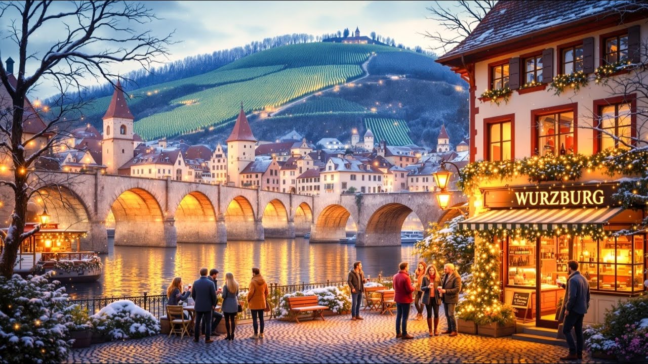 Würzburg Walking Tour: Discover the Most Charming City in Germany | Relaxing walk