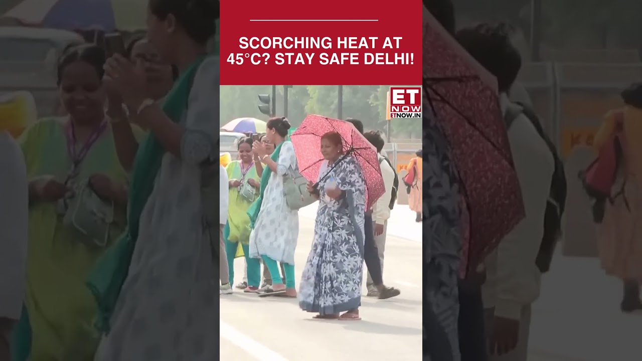 Delhi Heatwave Alert: IMD Issues Warning As Temperatures Soar; Stay Safe In The Capital | ET Now