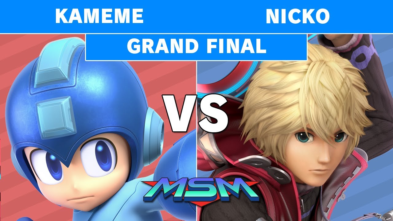 MSM 200 - Demise | Nicko (Shulk) vs R2G | Kameme (Megaman) Grand Finals - Smash Ultimate