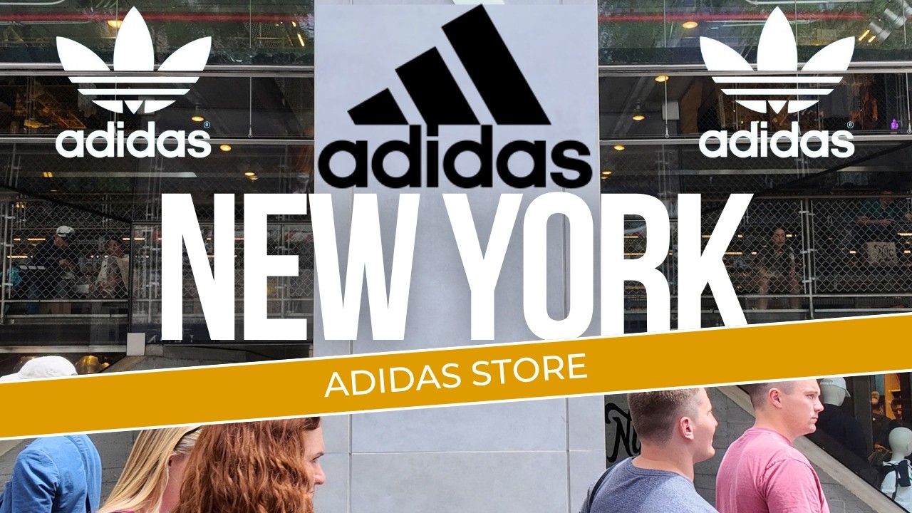 Внутри магазина ADIDAS в Нью-Йорке (Чемпионат мира по футболу 2026)