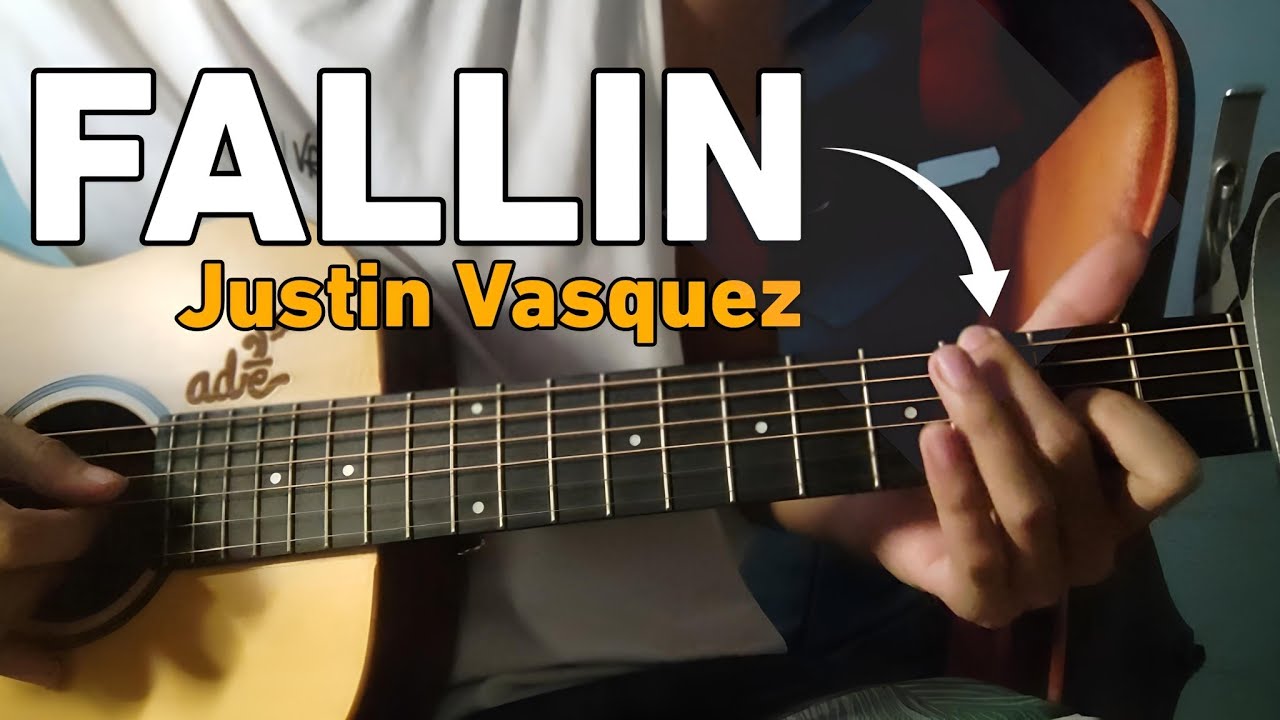 How to play FALLIN' (Justin Vasquez) | Step-by-Step Guitar Tutorial