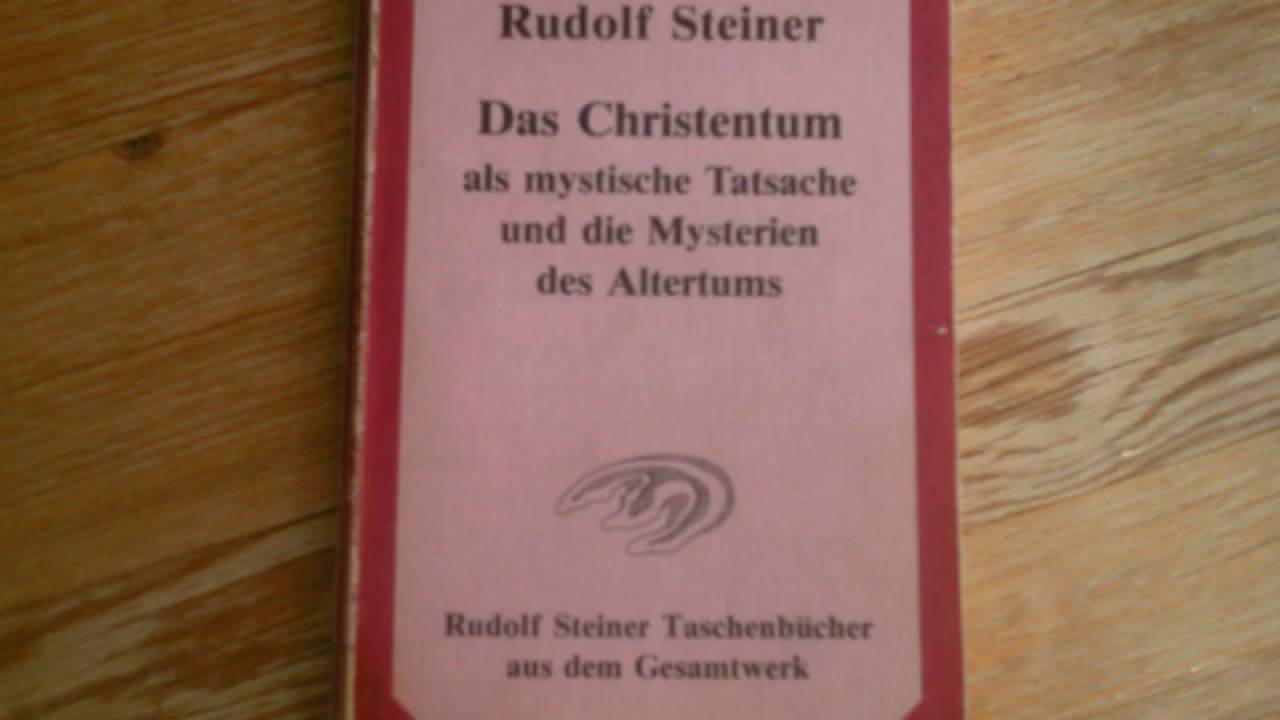 Rudolf Steiner: 4. Plato als Mystiker