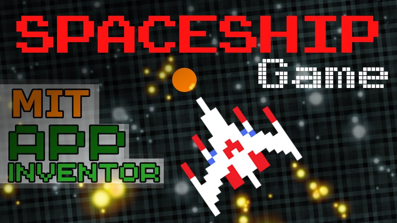Make a Spaceship Game in MIT App Inventor | Asteroids Galaga mix 🚀❓