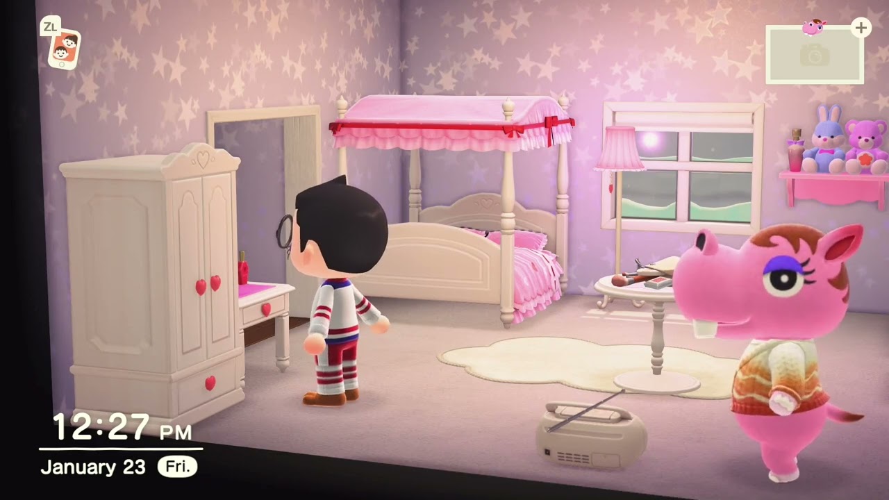 Animal Crossing New Horizons singing moments 96