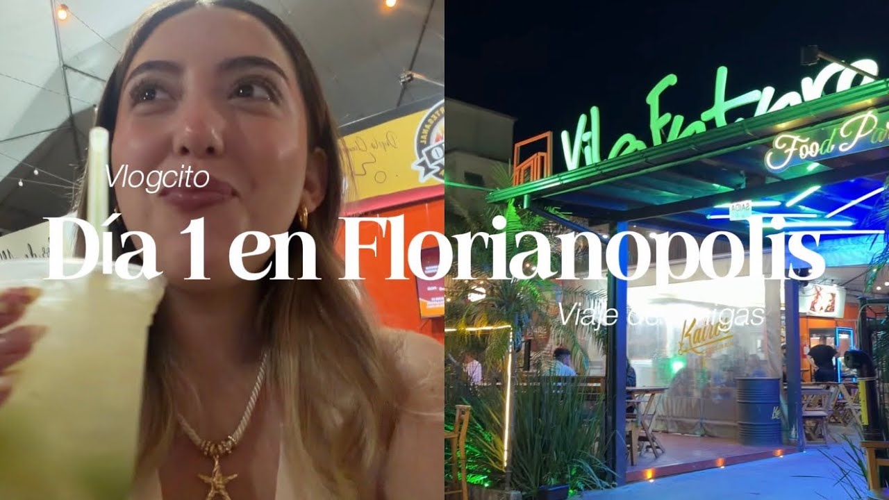 Nos fuimos a Florianopolis 🇧🇷 | Vlog día 1 | tuve que aplaudir en el vuelo 