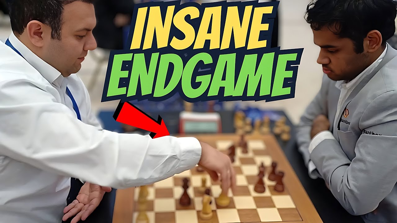 Arjun Erigaisi's Insane Endgame Play | Rauf Mamedov vs Arjun Erigaisi | World Blitz 2023