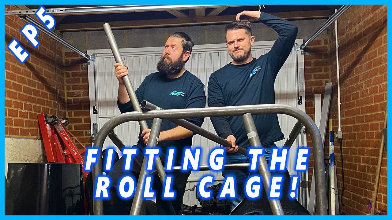 Project RACE CAR! Attempting to build our first Ma7da Locost ROLL CAGE! Ep5