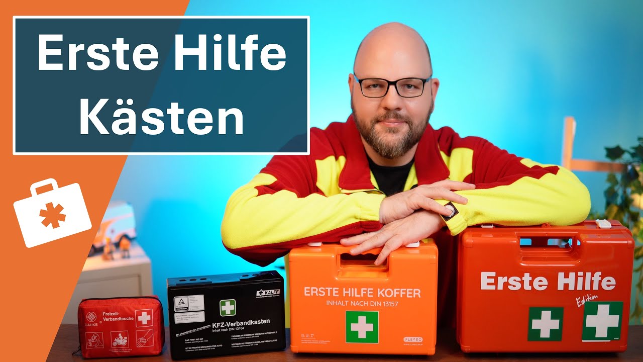 Verbandkasten | Der richtige Kasten f&uuml;r Schule, Kita, Betrieb, Freizeit und das Auto