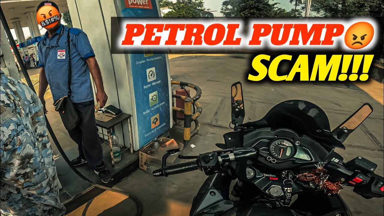 Petrol Pump Scam‼️🤬 // Scam hone se bach gaye pump walo se 😡