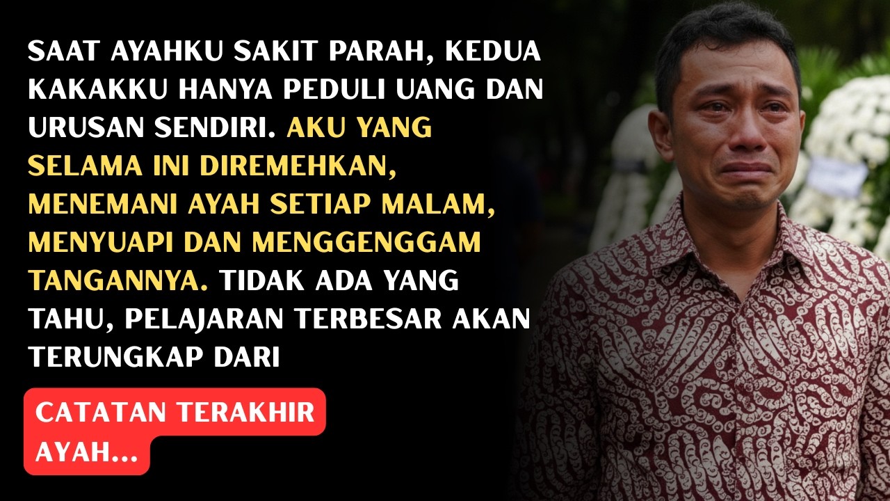 DIANGGAP TAK PUNYA MASA DEPAN, ANAK INI JADI KEKUATAN AYAH DI SAAT TERAKHIR HIDUPNYA...