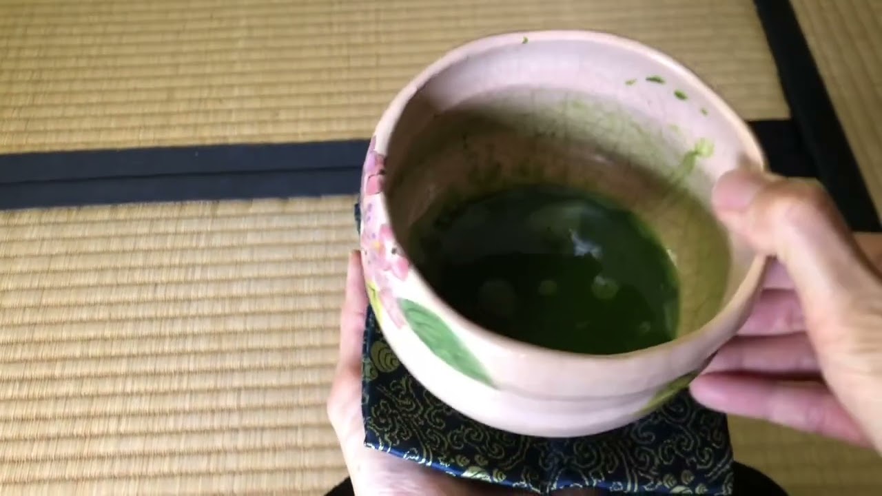 表千家　濃茶の頂き方