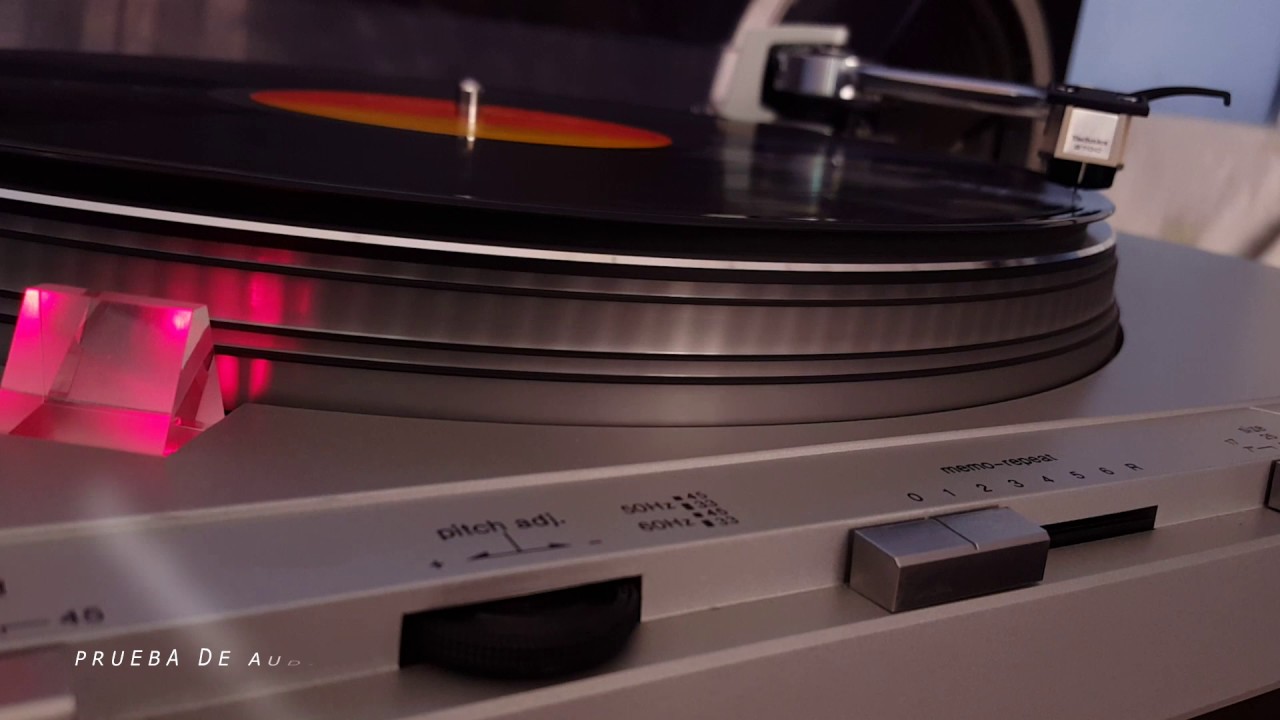 TORNAMESA / TURNATABLE TECHNICS SL-D3 TEST / PRUEBA