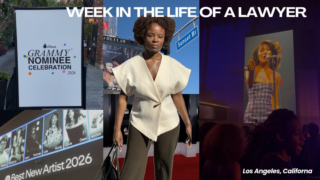 A Week In the Life of an Entertainment Lawyer | Grammy Week in LA