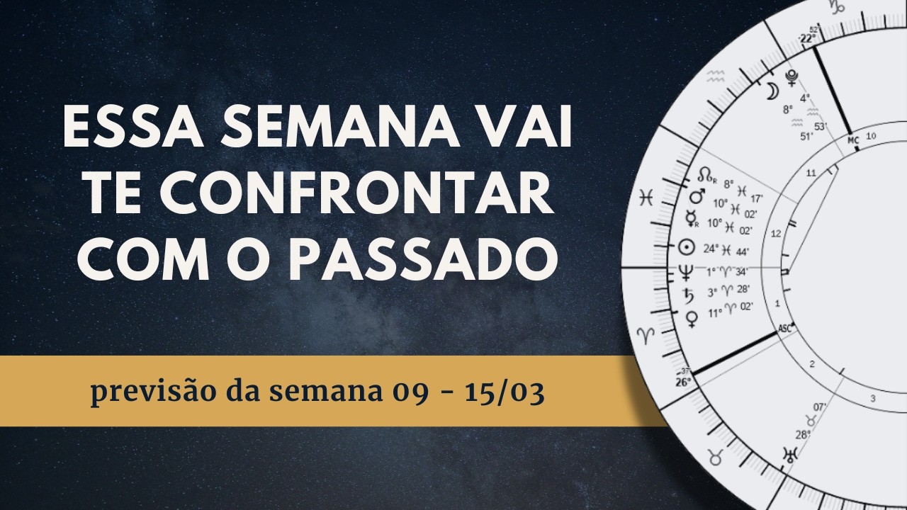 Júpiter Direto + Mercúrio Retrógrado conjunto a Marte | Previsão da Semana 09 a 15/03