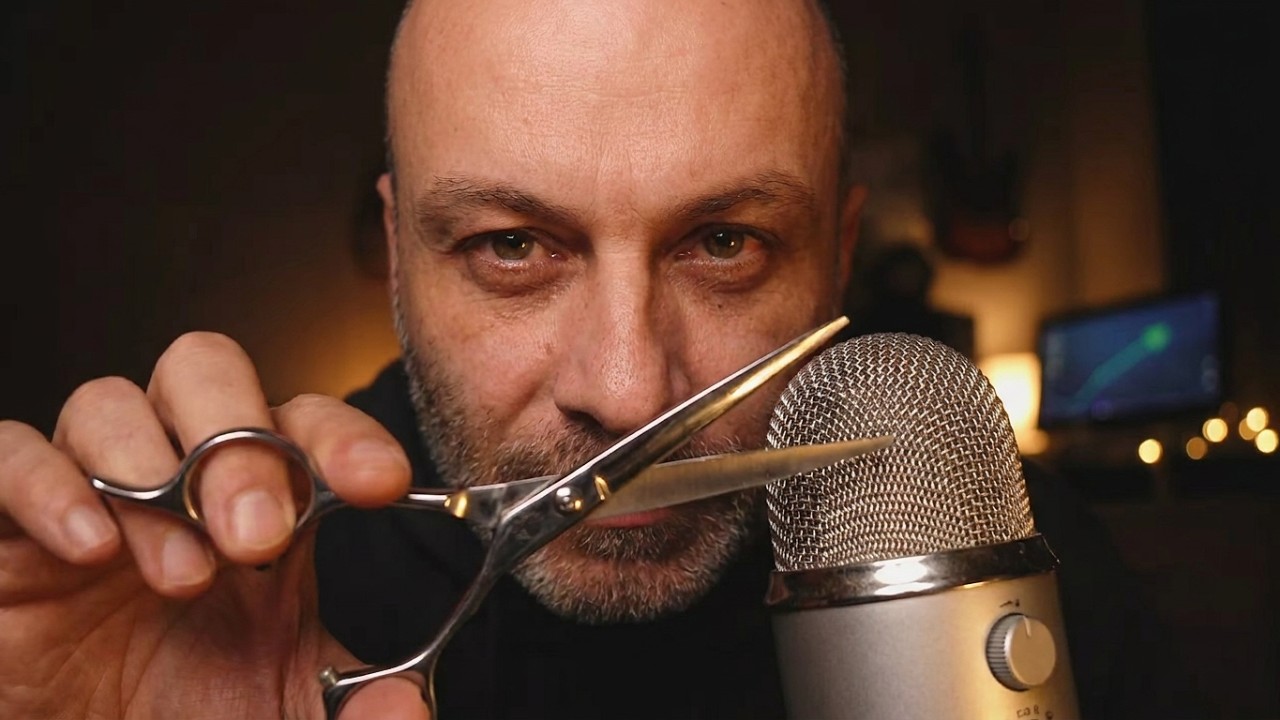 ASMR Türk Berberi | Makas, Tarak ve Fısıltılı Roleplay ile Derin Uyku