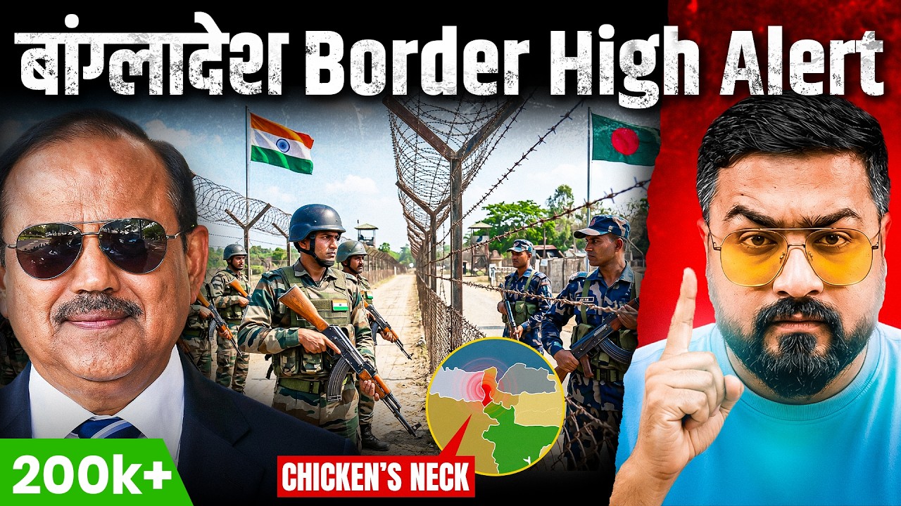 भारत कुछ बड़ा कर रहा है || Chicken's Neck || Explained by Ankit Dubey