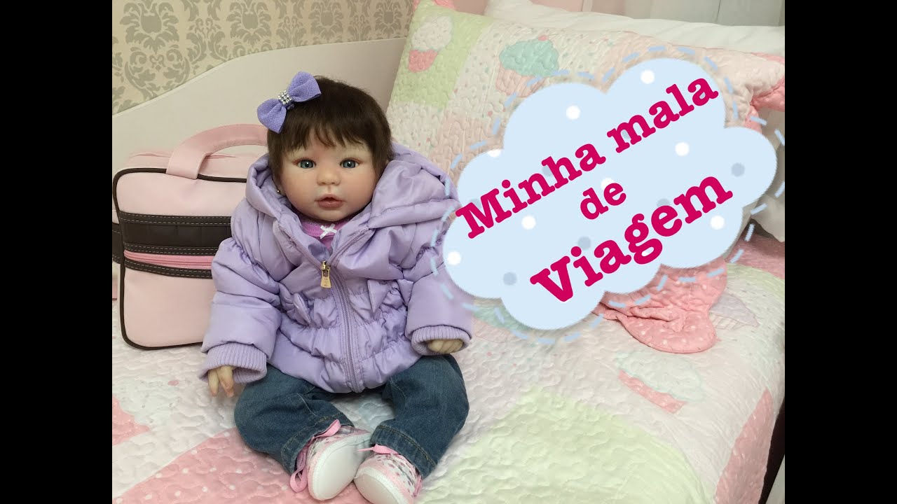 #veda 3 Arrumando a mala de viagem à Orlando da minha bebê Reborn