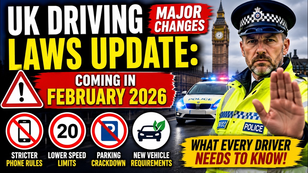 UK Driving Law Changes 2026: 9 New Rules Every Driver Must Know!