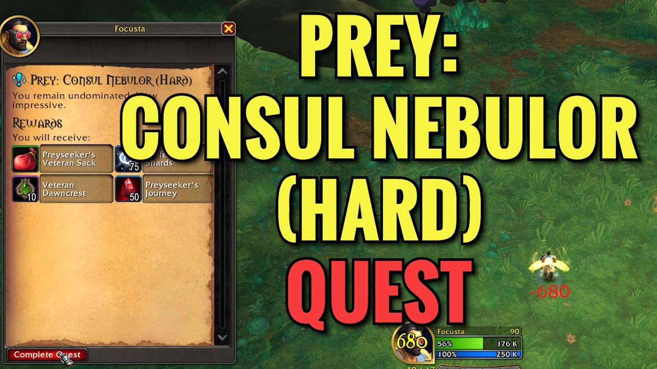 Prey: Consul Nebulor (Hard) Quest (WoW Midnight)