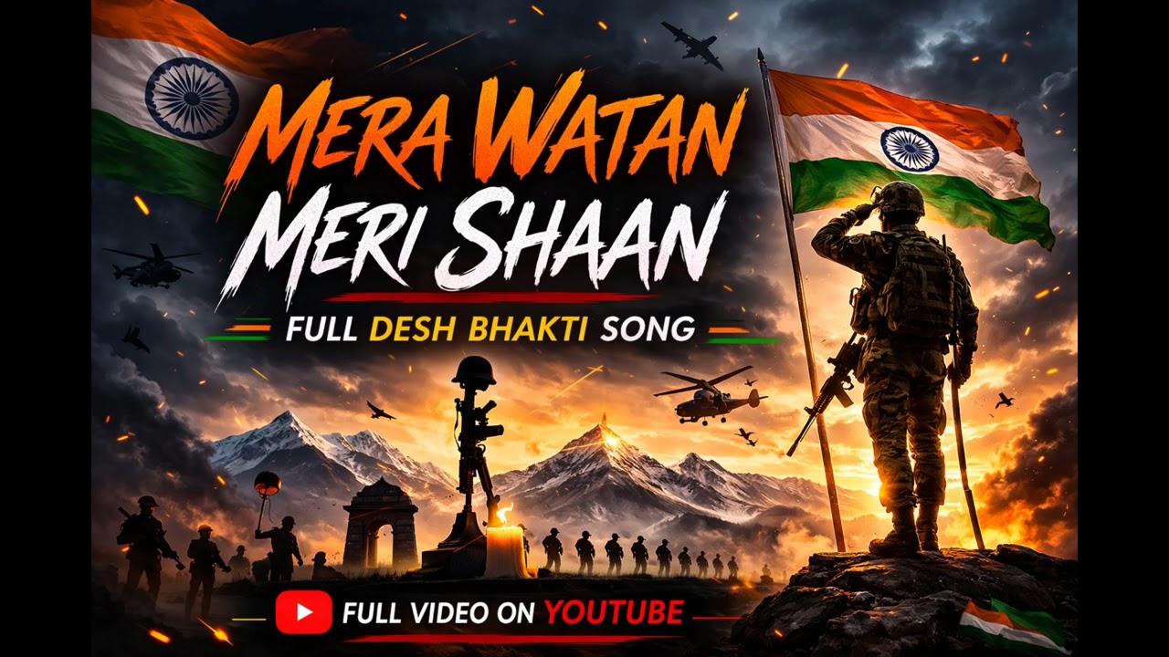 Desh Bhakti Song Hindi 🇮🇳 | Mera Watan Meri Shaan | Fauji Tribute #faujivibes1k 