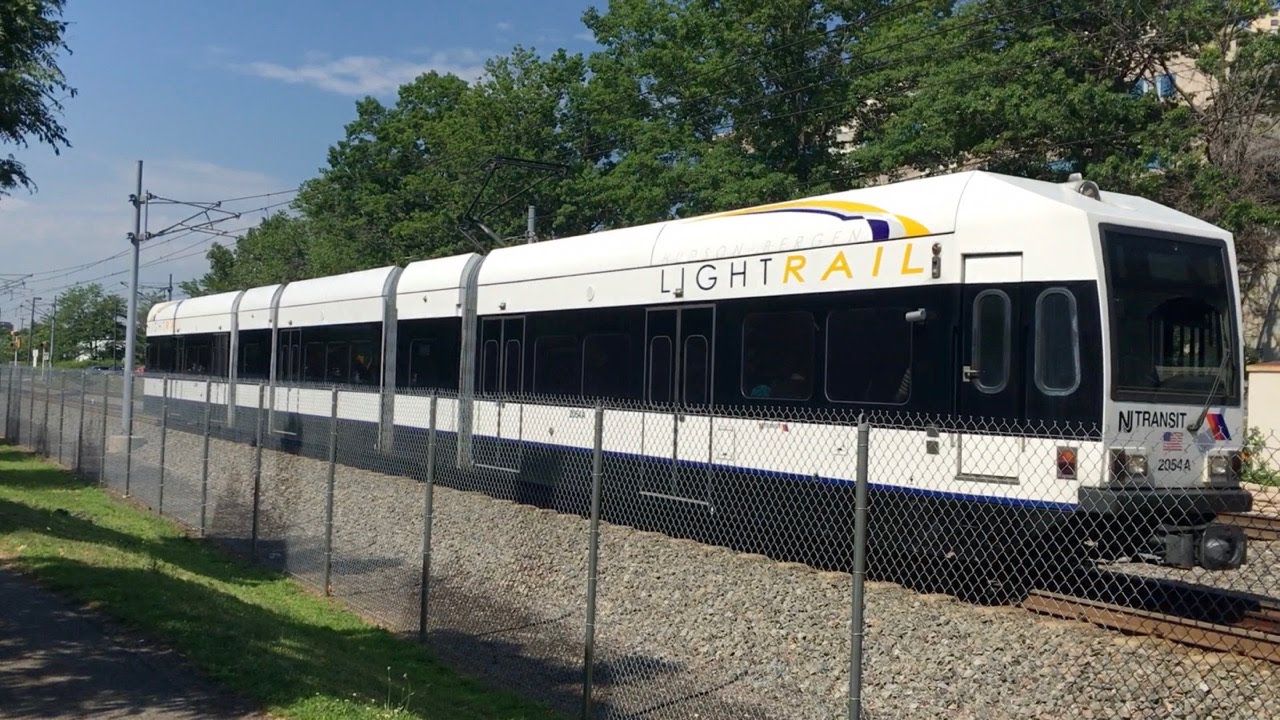 Hudson-Bergen Expanded Light Rail trains.