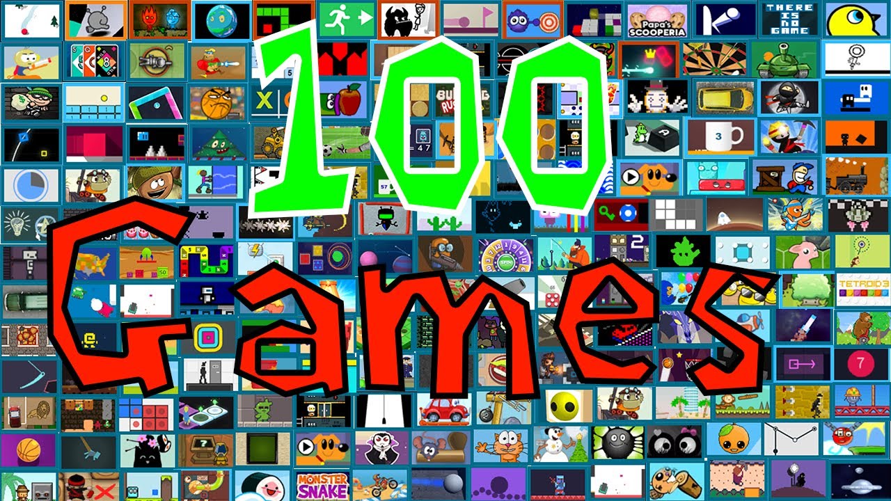 Playing 100 Flash Games