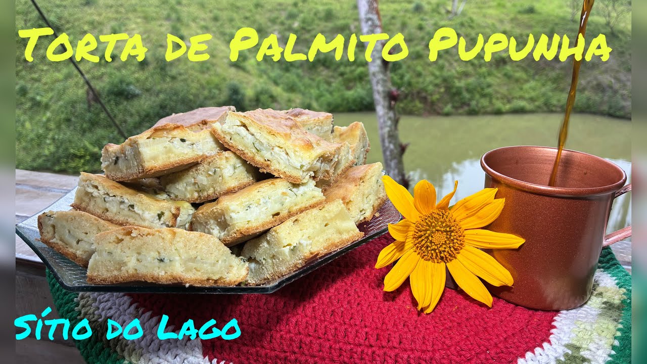 Torta de Palmito Pupunha Cremosa – Receita Caseira e Muito Saborosa 