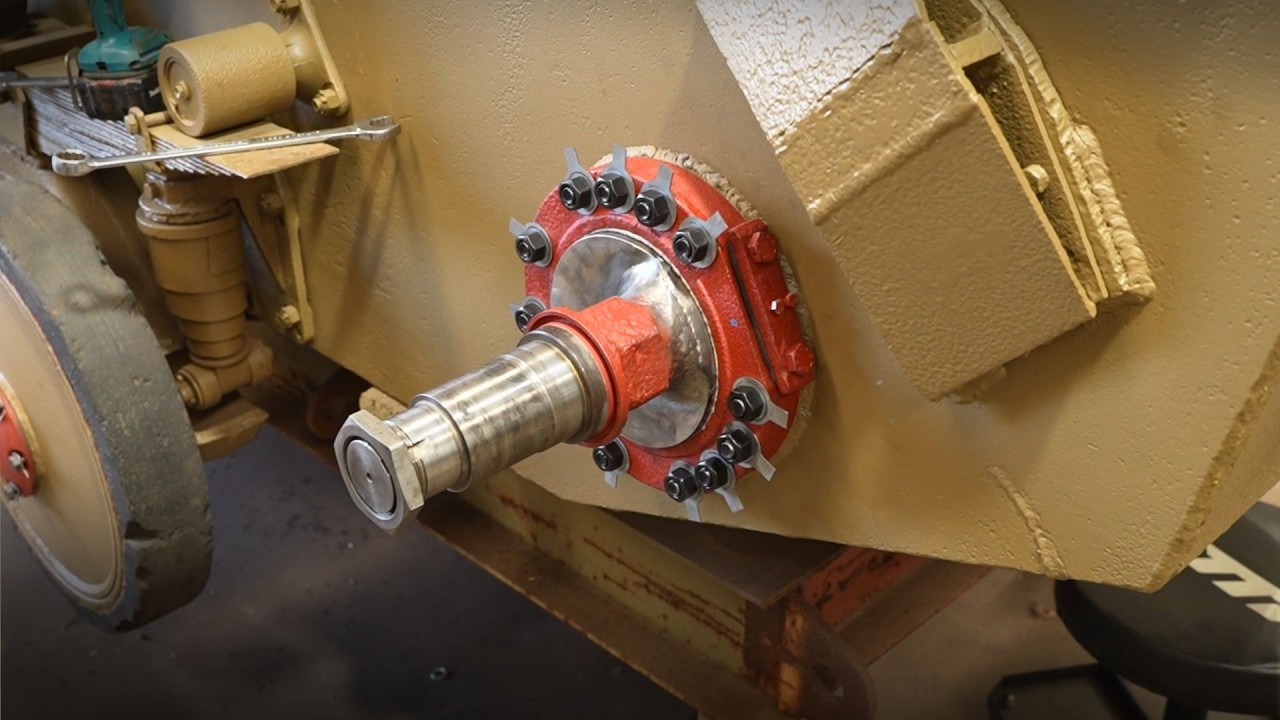 Bringing this BROKEN WWII Wespe axle back to life!