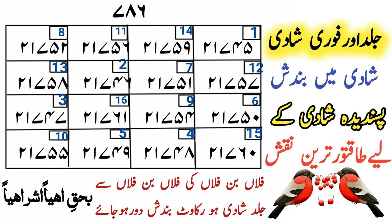 Fori jaldi shadi | shadi mein rukawat bandish | rishta hone ka most powerful taweez |