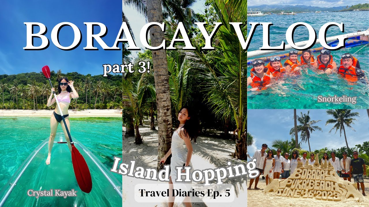 BORACAY ISLAND HOPPING | Hannah Hobayan