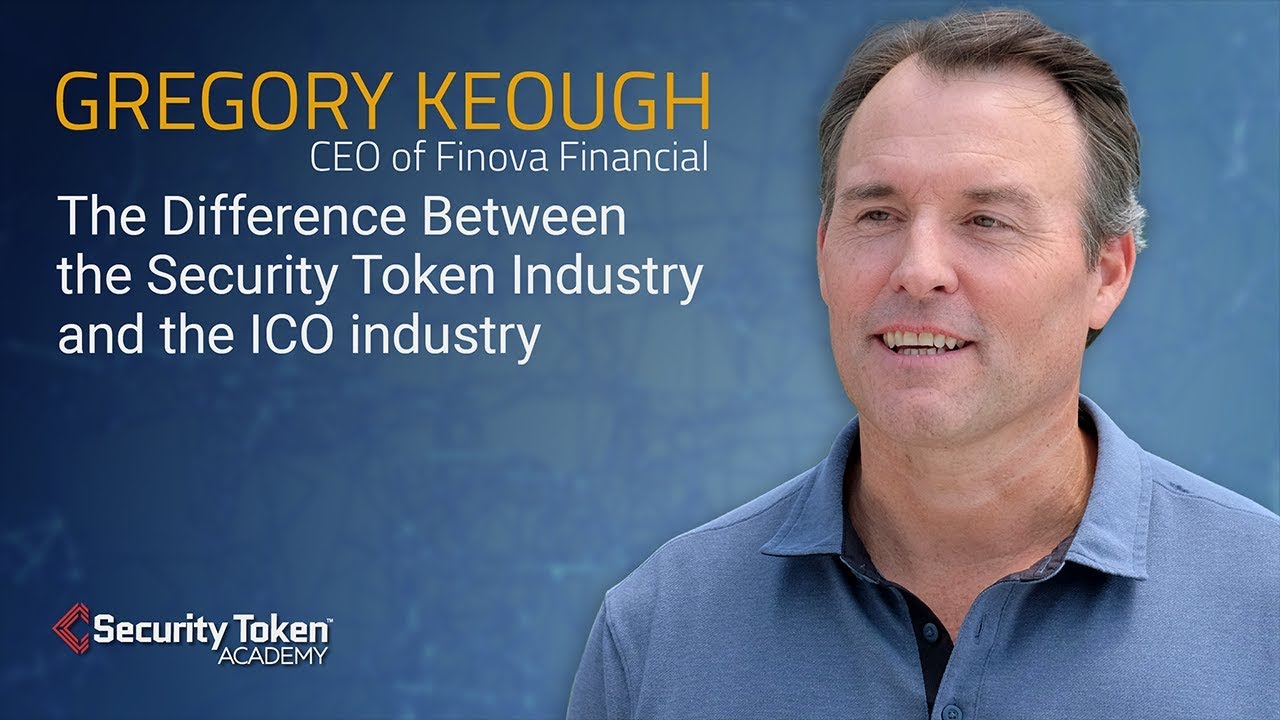 Gregory Keough, CEO of Finova Financial: The Difference Between the Security Token and ICO Industry